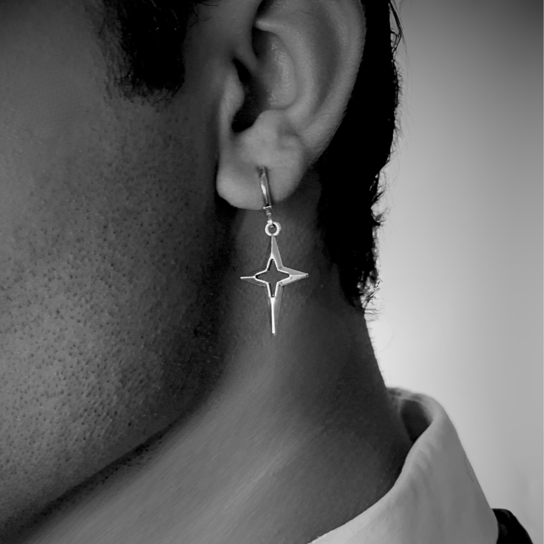 DROP STAR EARRING