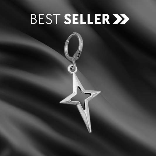 DROP STAR EARRING