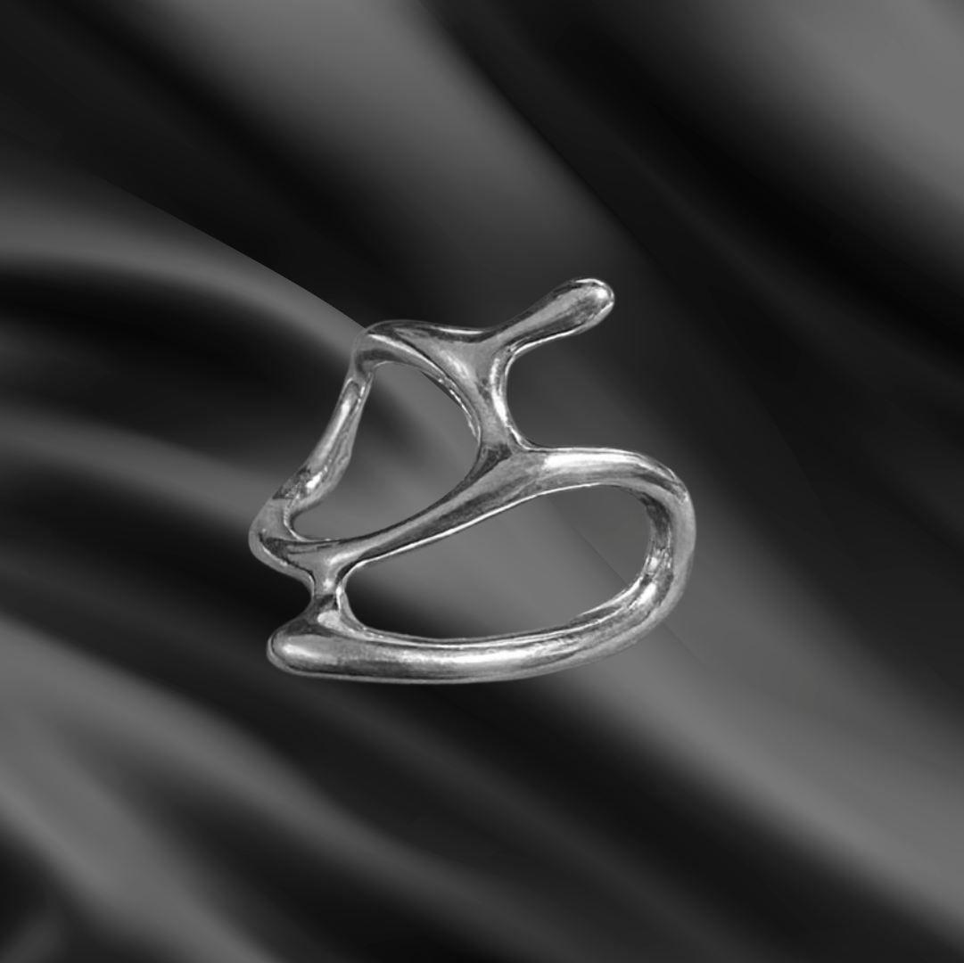 SILVER SYMBIOTE RING