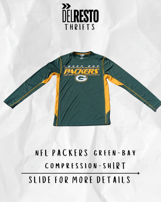 NFL PACKERS GREEN BAY SHIRT (#A1) (SIZE:L)